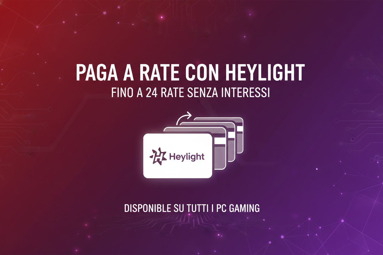 Banner Heylight rosso e viola