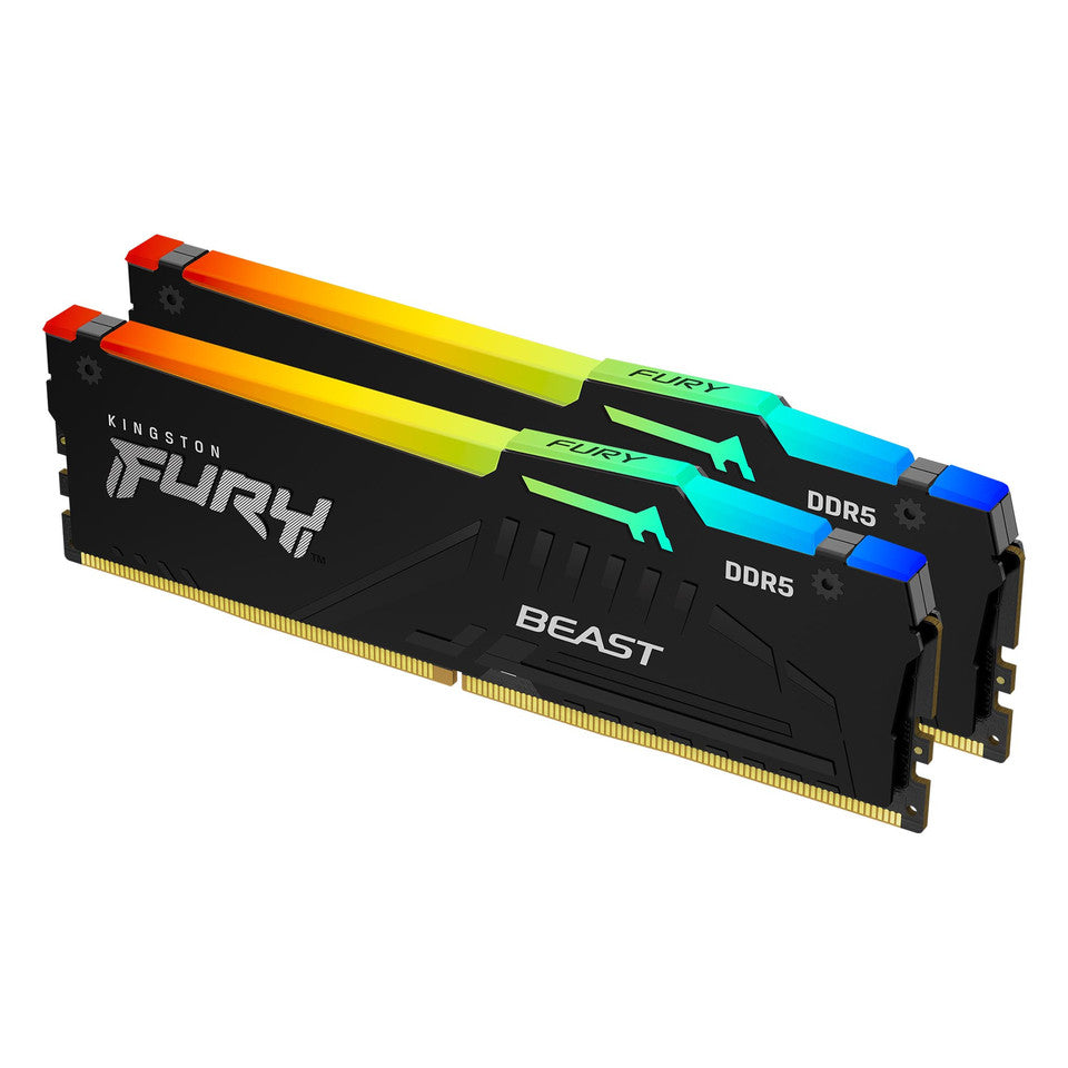 Kingston Fury Beast RGB 16GB Kit 2x8GB DDR5 6000MHz CL36
