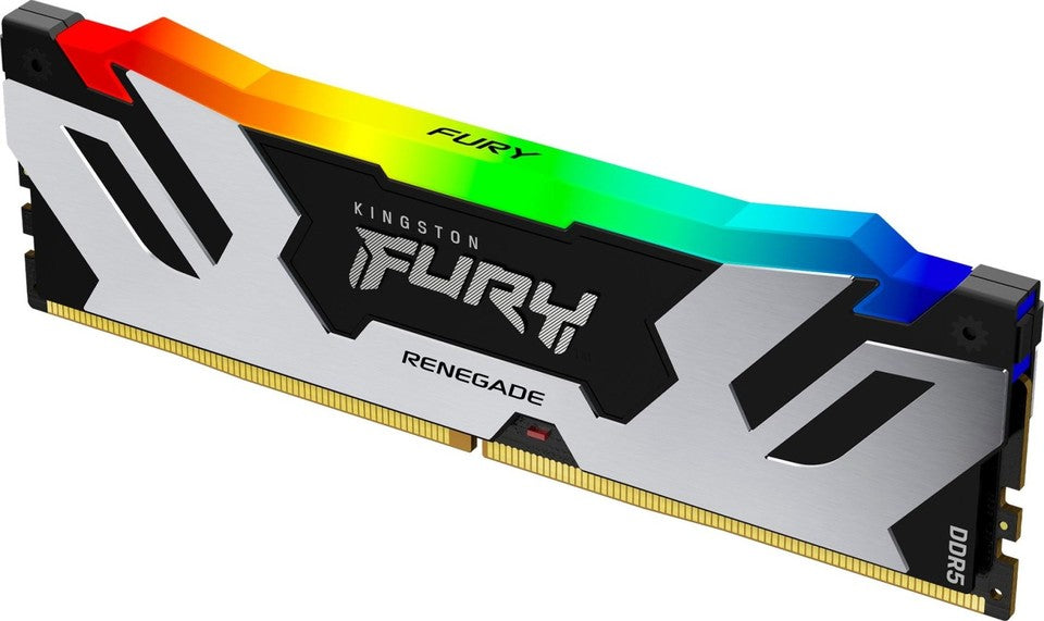 Kingston Fury Renegade RGB 16GB DDR5 8000MHz CL38 Argento/Nero