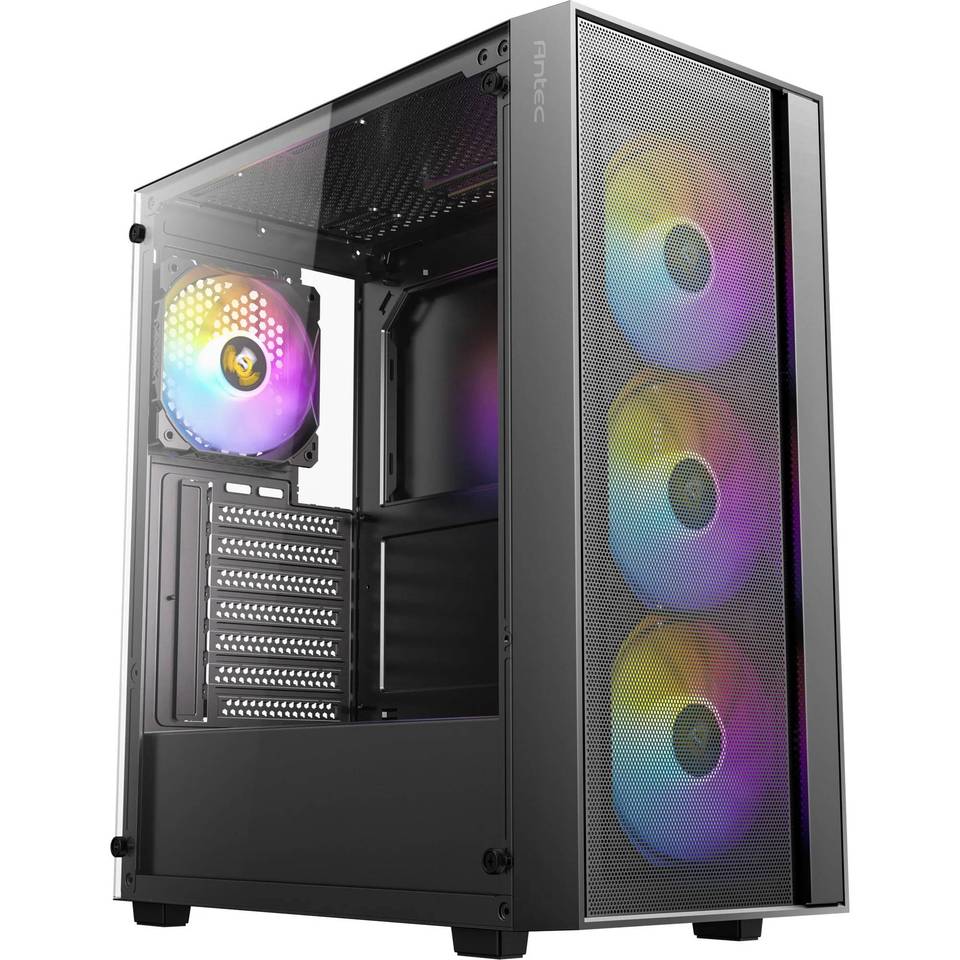 Antec AX65 ARGB Case Midi Tower Vetro Temprato No-Power ATX/mATX/Mini-ITX
