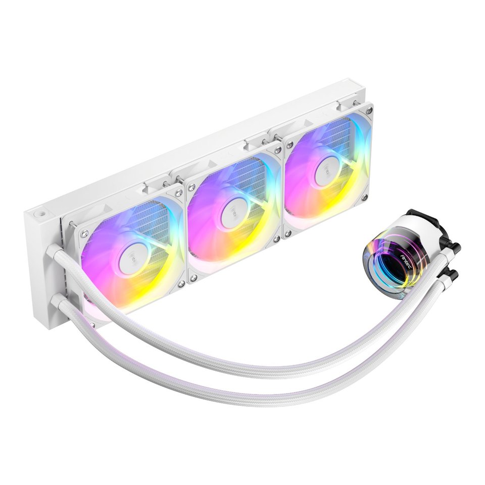Antec Vortex LUM 360 White ARGB  CPU Liquid Cooler Intel 1851/1700/1200 AMD AM5/AM4