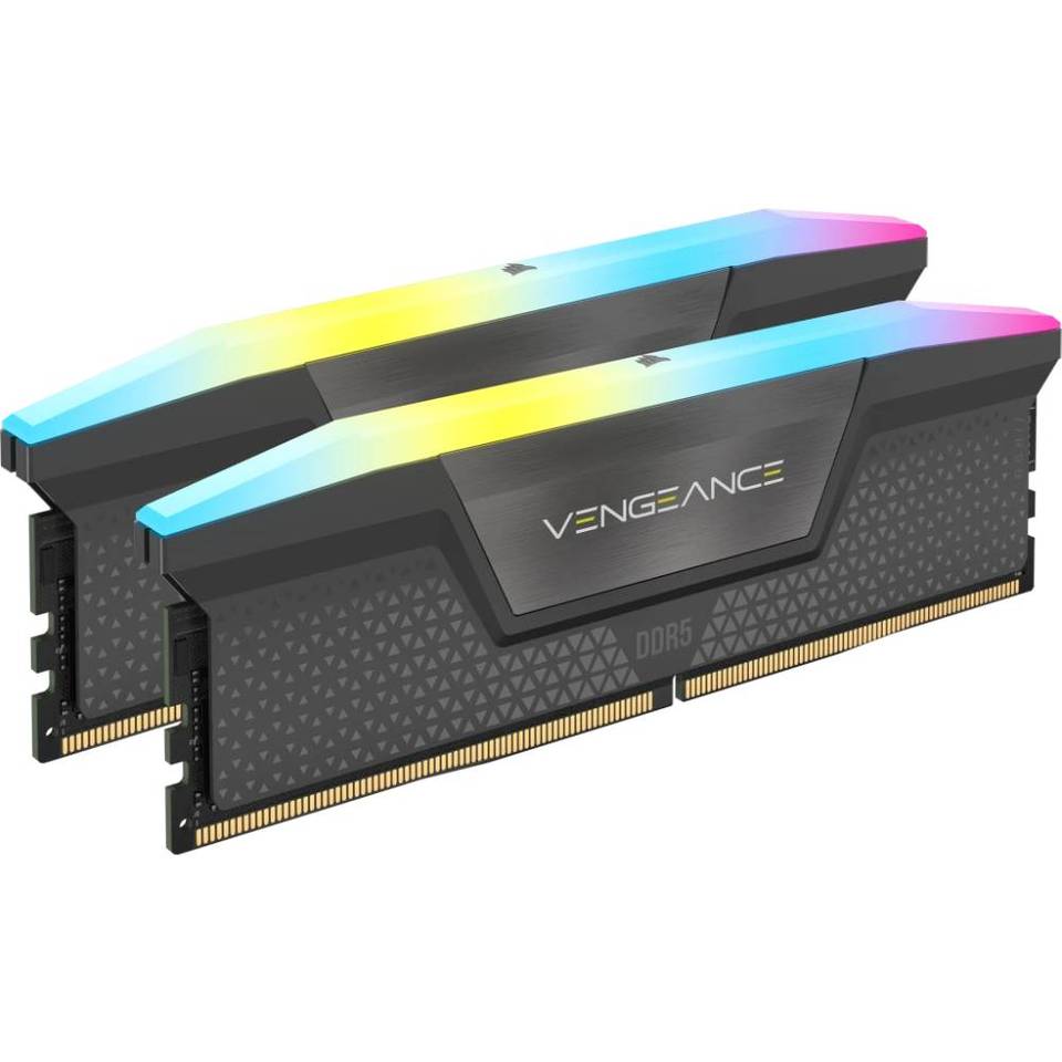 Corsair CMH64GX5M2B6000Z30 Vengeance RGB 64GB Kit 2x32GB DDR5 6000MHz CL30 - Memorie RAM