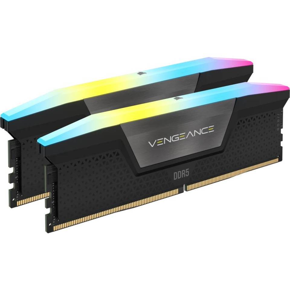 Corsair CMH32GX5M2E6000Z36 Vengeance RGB 32GB Kit 2x16GB DDR5 6000MHz CL36 - Memorie RAM