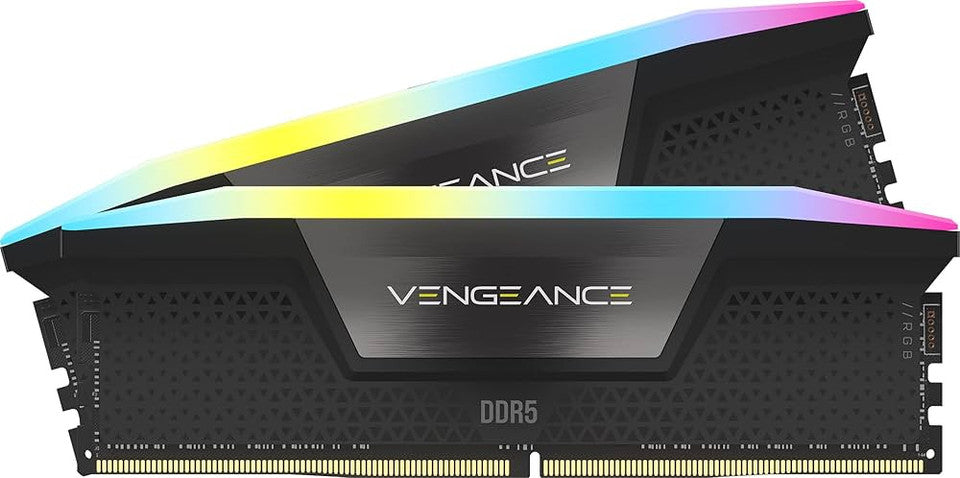 Corsair CMH16GX5M2E6000Z36 Vengeance RGB 16GB Kit 2x8GB DDR5 6000MHz CL36 Cool Grey - Memorie RAM