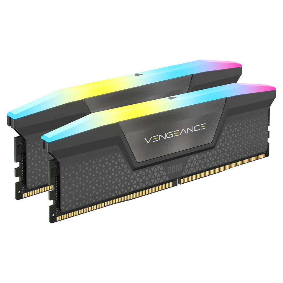 Corsair CMH32GX5M2B6400Z36 Vengeance RGB 32GB Kit 2x16GB DDR5 6400MHz CL36 - Memorie RAM