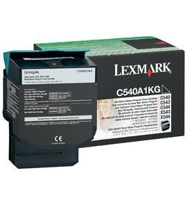 Lexmark Nero - originale - cartuccia toner - lccp, lrp c540a1kg