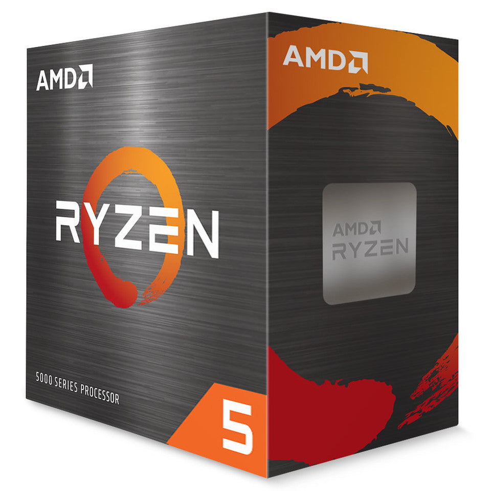 AMD Ryzen 5 5500 6 Core 3.6GHz 19MB skAM4 Box - 100-100000457BOX Processore
