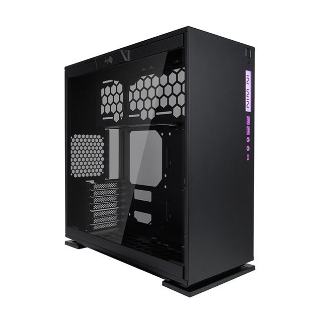 In Win 303C Black Middle Tower Paratia laterale vetro temperato - Nero No-Power mATX/miniITX/ATX