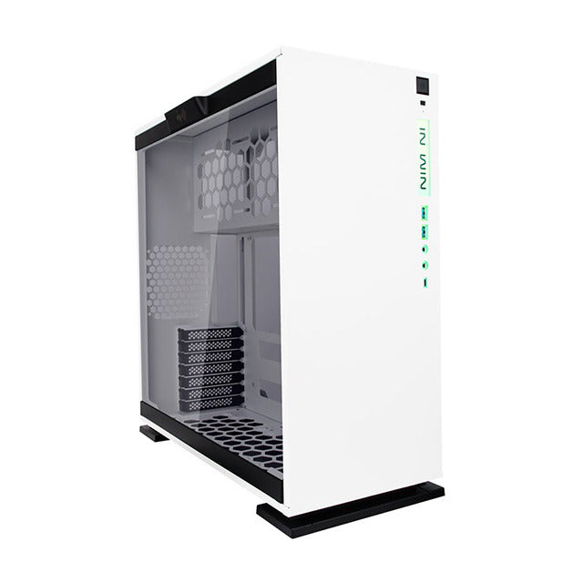 In Win 303C WHITE Middle Tower Paratia laterale vetro temperato - Bianco No-Power mATX/miniITX/ATX