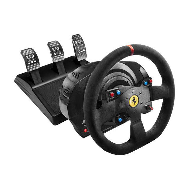Thrustmaster T300 Ferrari Integral Racing Alcantara Edition Volante con Pedaliera PC/PS3/PS4/PS5