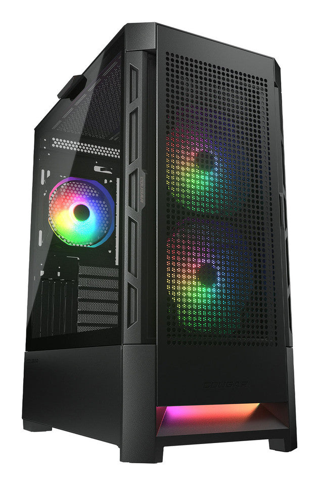 Cougar Duoface RGB Case Midi Tower Vetro Temperato No-Power E-ATX/CEB/ATX/mATX/Mini-ITX