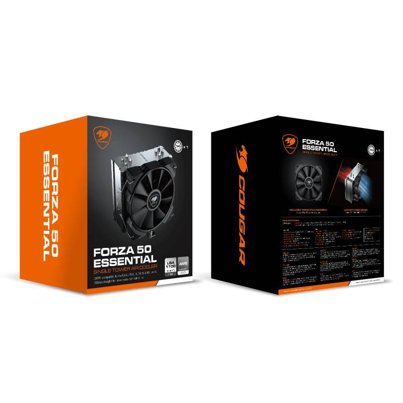 COUGAR Forza 50 CPU Cooler Intel 1700/1200 AMD AM5/AM4
