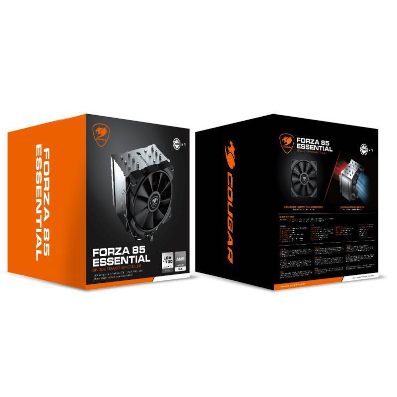 COUGAR Forza 85 Essential CPU Cooler Intel 1700/1200 AMD AM5/AM4