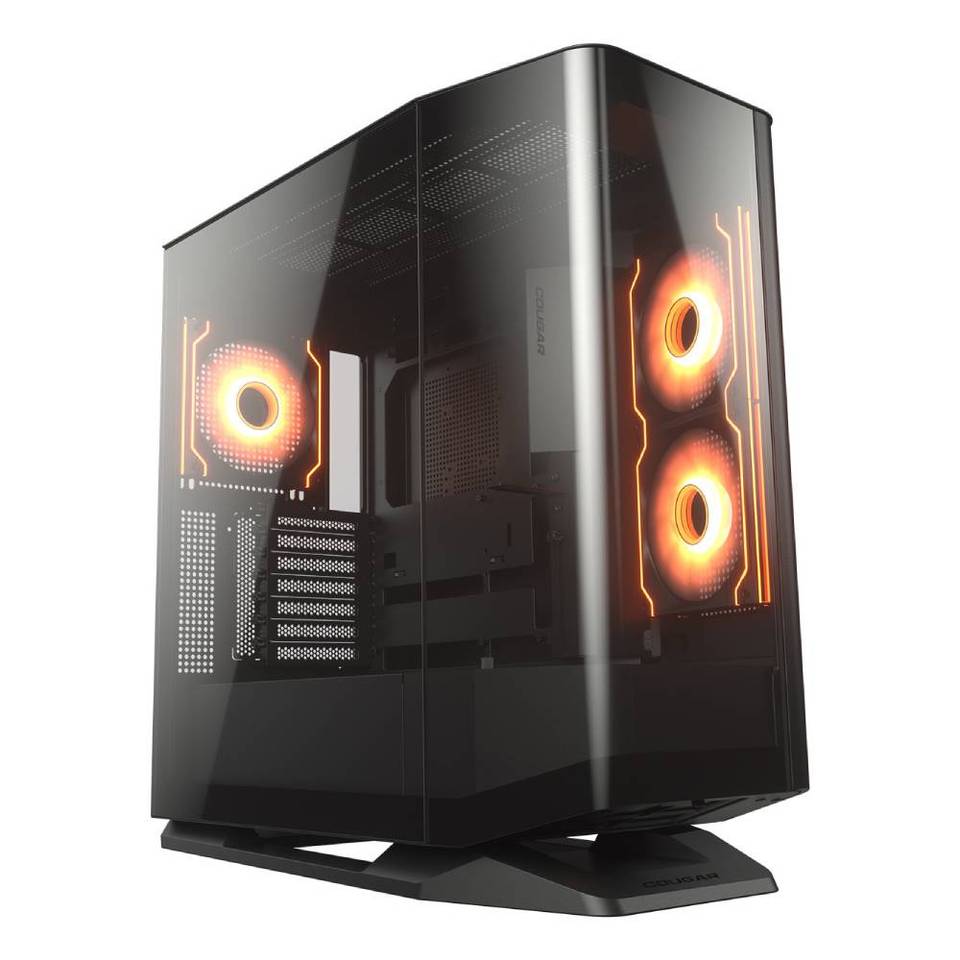 COUGAR FV270 RGB Case Midi Tower Vetro Temprato No-Power E-ATX/CEB/ATX/mATX/Mini-ITX