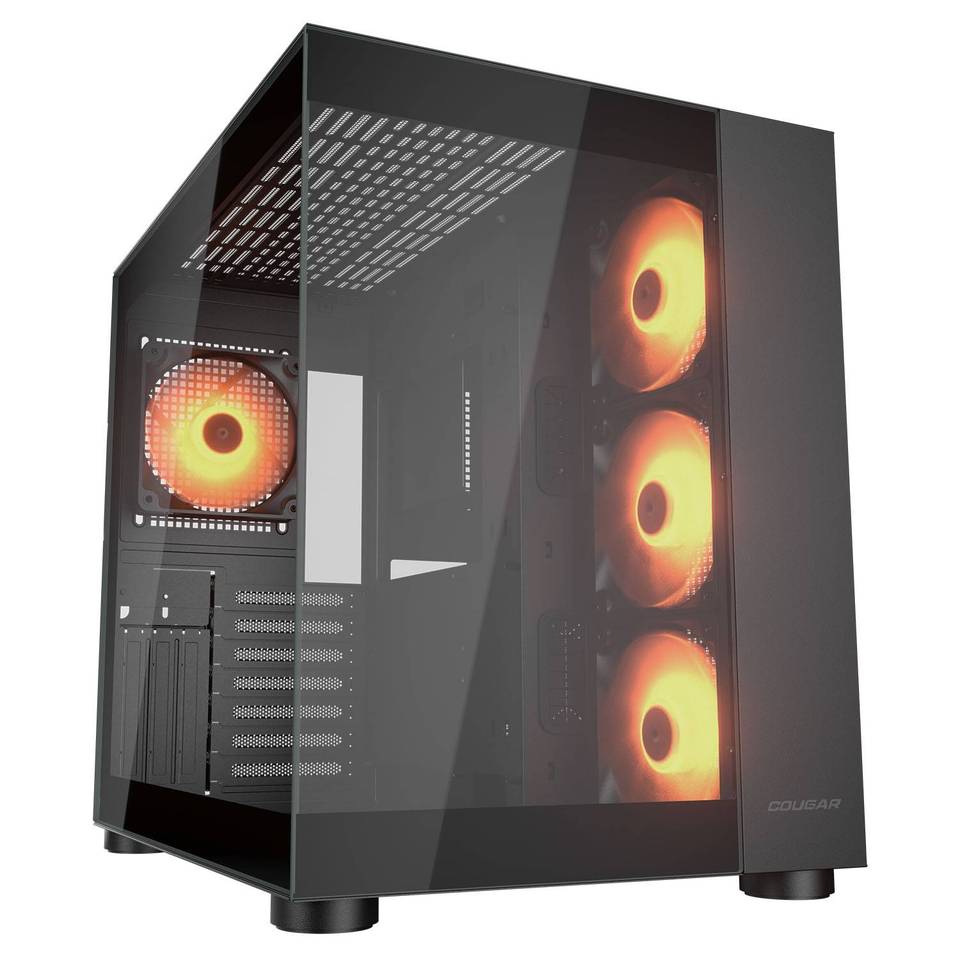 COUGAR FV150 RGB Case Midi Tower Vetro Temprato No-Power ATX/mATX/Mini-ITX