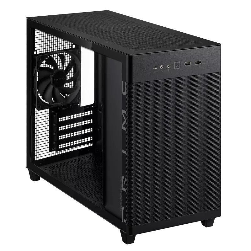 Asus Prime AP201 Mini Tower Vetro Temperato No-Power minITX/mATX