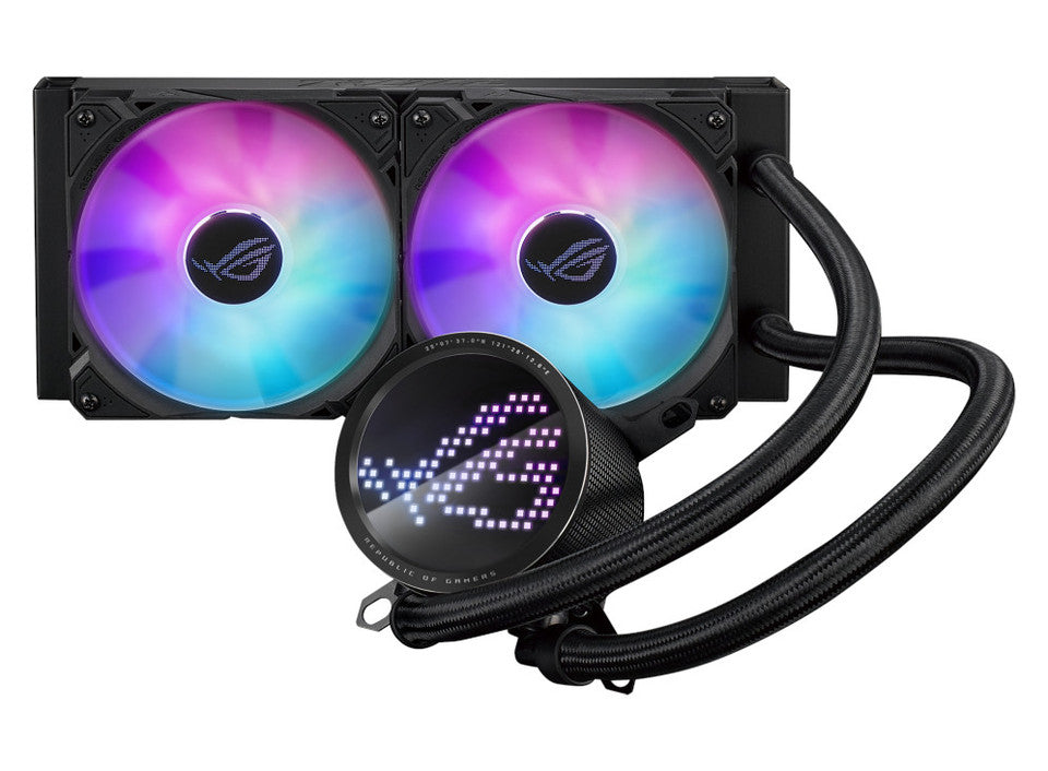 Asus ROG Ryuo III 240 CPU Liquid Cooler LCD Panel Intel 1200/1700 AMD AM4/AM5