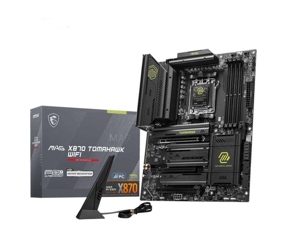 MSI MAG X870E Tomahawk Wi-Fi AMD X870 4*DDR5 4*M.2 4*SataIII AM5 HDMI ATX