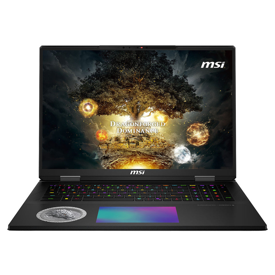 MSI Titan 18 HX Dragon Edition Norse Myth A2XWIG-439IT Intel Core Ultra 9 285HX 64GB GeForce RTX 5080 6TB 18" MiniLED UHD+ Windows 11