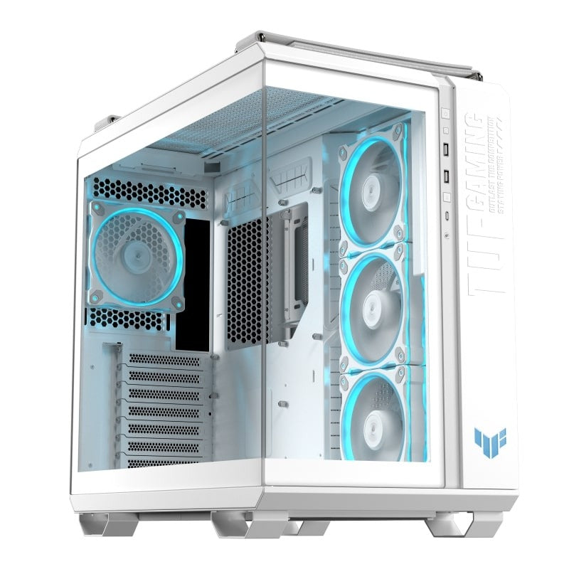 Asus TUF Gaming GT502 Horizon White ARGB Midi Tower Vetro Temperato No-power ATX/mATX/Mini-ITX