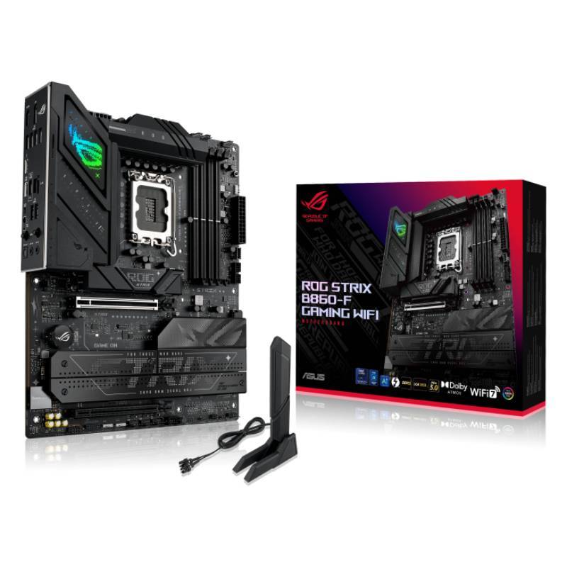 ASUS ROG Strix B860-F Gaming Wi-Fi Intel B860 4*DDR5 4*M.2 4*SataIII sk1851 HDMI/DisplayPort ATX