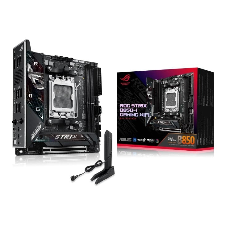 ASUS ROG STRIX B850-I Gaming WIFI AMD B850 2*DDR5 2*M.2 2*SataIII AM5 HDMI Mini-ITX
