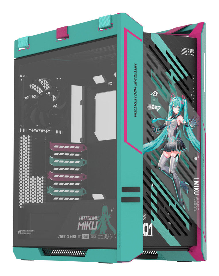 ASUS ROG Strix Helios II Hatsune Miku Edition Case Midi Tower Vetro Temperato No-Power EATX/ATX/mATX/Mini-ITX