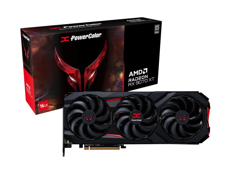PowerColor Red Devil Radeon RX 9070 XT 16GB GDDR6 HDMI/3*DisplayPort PCi Ex 5.0 16x