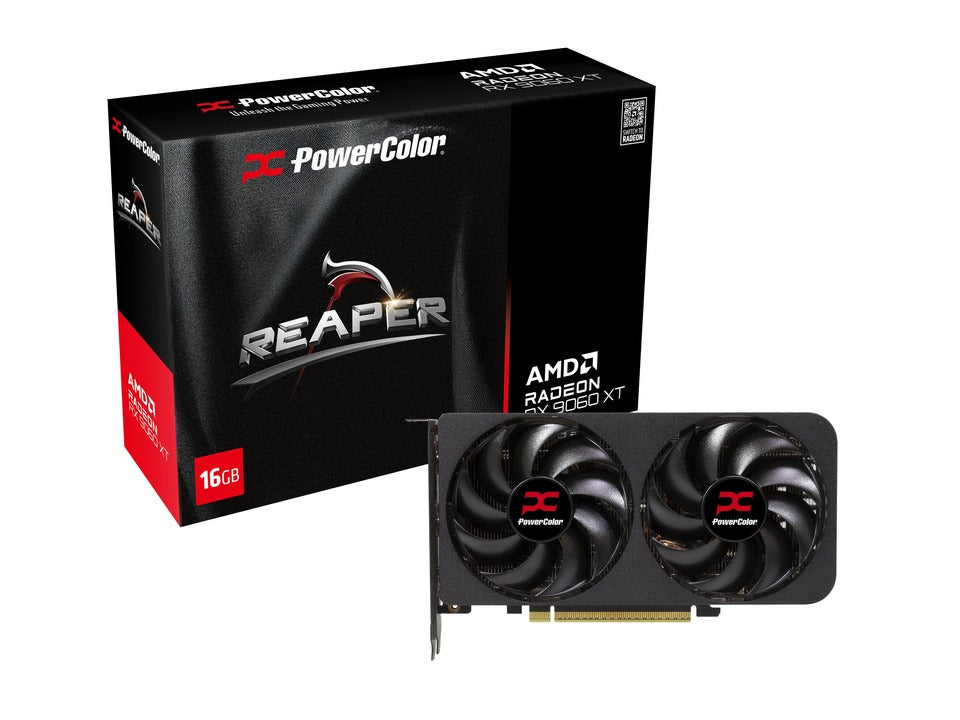 PowerColor Reaper Radeon RX 9060 XT 16GB GDDR6 HDMI/2*DisplayPort PCi Ex 5.0 16x