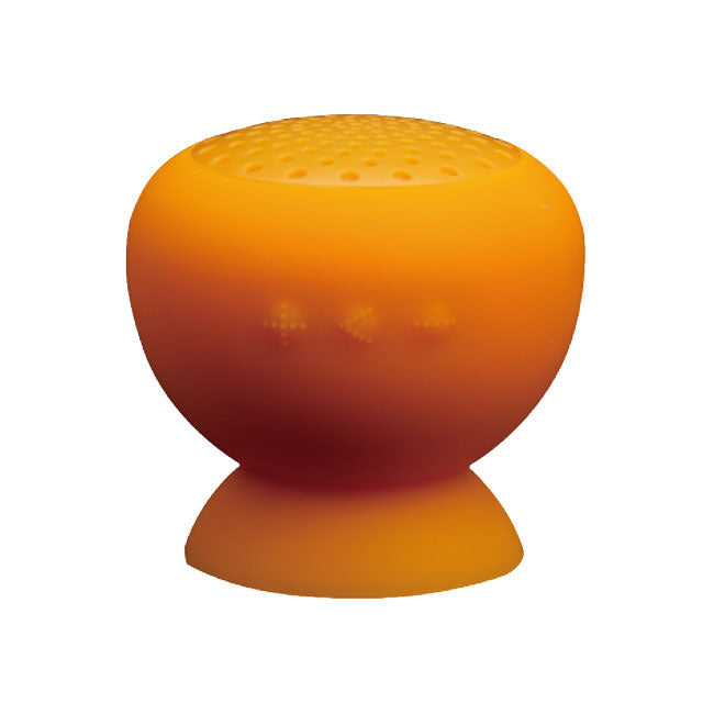 Start MUSHROOM Speaker Bluetooth con Microfono Ventosa Portatile ARANCIO