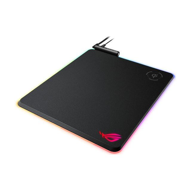 Asus ROG Balteus Qi RGB Mouse Pad 370x320 USB Nero