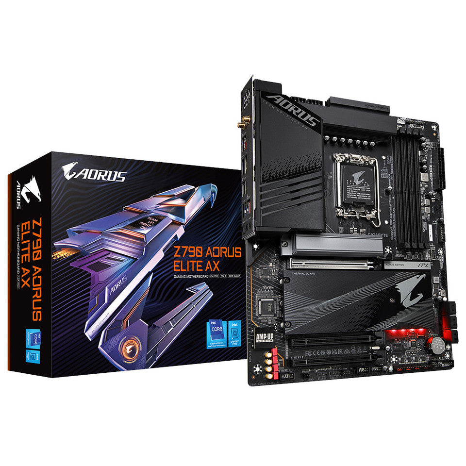 Gigabyte Z790 Aorus Elite AX Intel Z790 4*DDR5 4*M.2 6*SataIII sk1700 HDMI/DP ATX