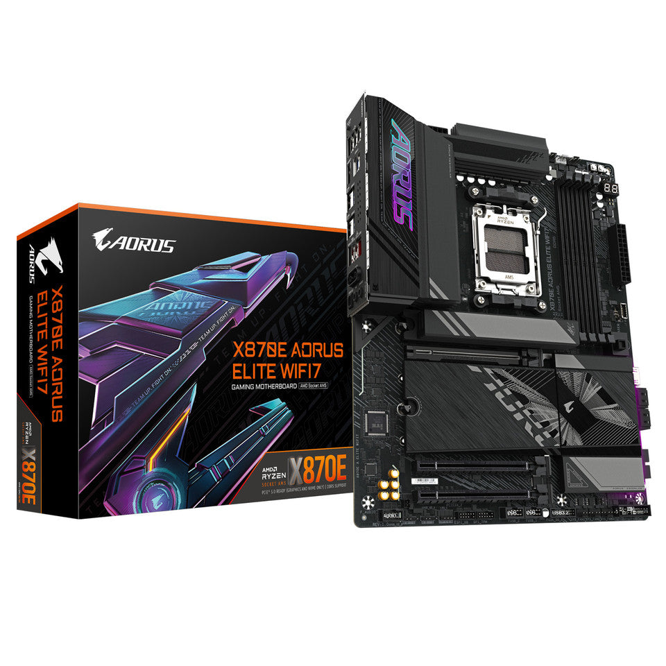 GIGABYTE X870E AORUS ELITE WIFI7 AMD X870E 4*DDR5 4*M.2 4*SataIII AM5 HDMI ATX