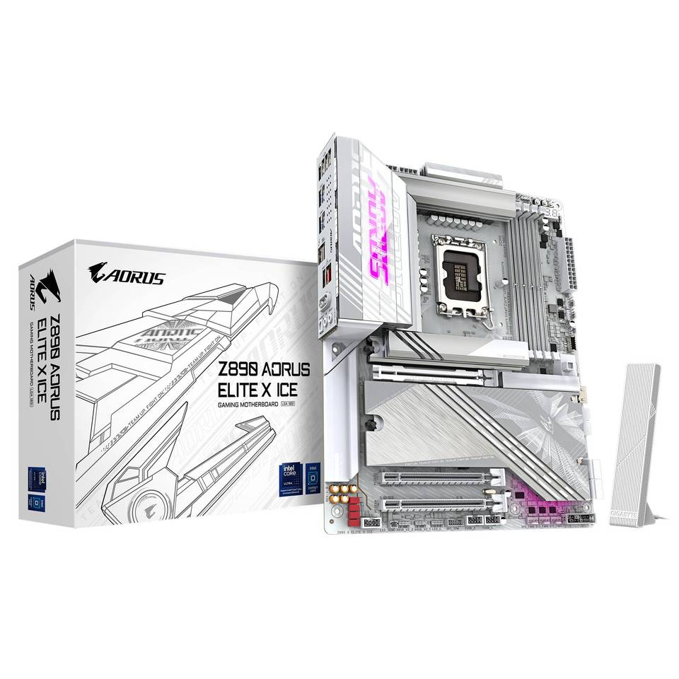 GIGABYTE Z890 AORUS Elite X ICE Intel Z890 4*DDR5 5*M.2 4*SataIII sk1851 Thunderbolt 4 ATX