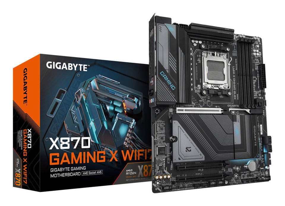 GIGABYTE X870 GAMING X WIFI7 AMD X870 4*DDR5 3*M.2 4*SataIII skAM5 HDMI ATX