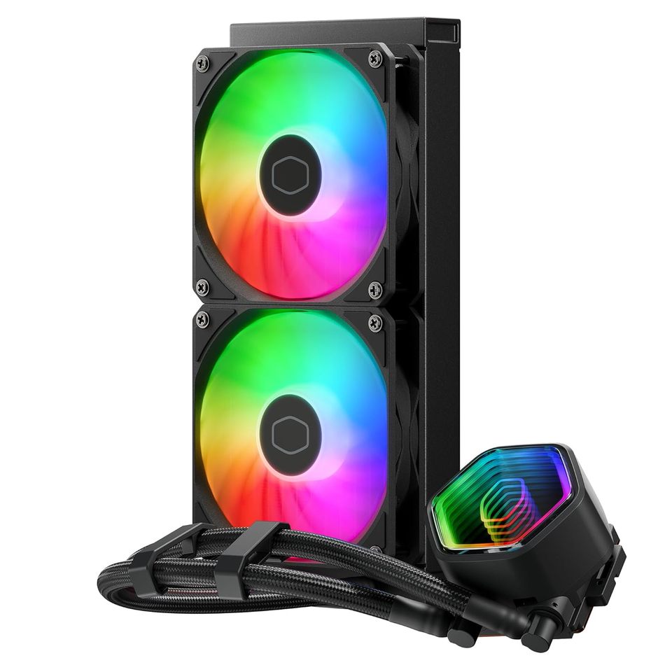 Cooler Master MasterLiquid 240 Core II Black ARGB CPU Liquid cooler Intel 1851/1700/1200 AMD AM5/AM4