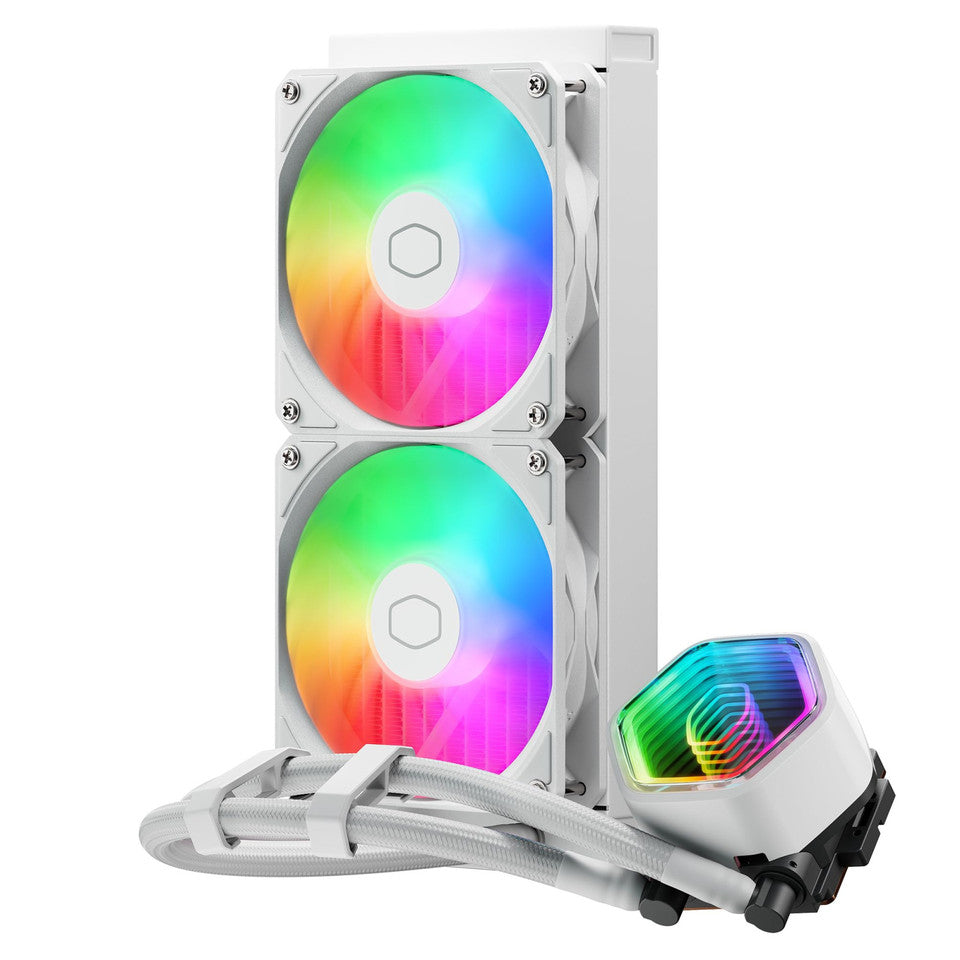 Cooler Master MasterLiquid 240 Core II ARGB CPU Liquid cooler Intel 1851/1700/1200 AMD AM5/AM4