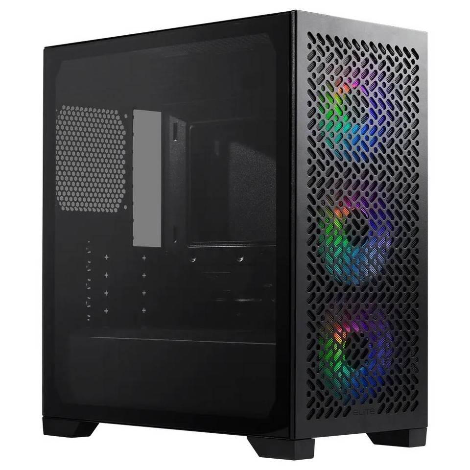 Cooler Master Elite 302 Mini Tower Vetro Temperato No-Power mATX/Mini-ITX