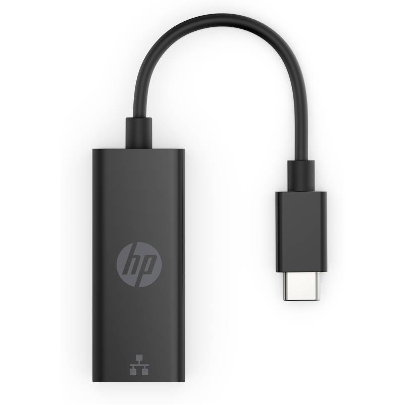 HP USB-C to RJ45 Adapter G2, USB tipo-C, RJ-45, Nero, Casa, Windows 10, Windows 11, 180 mm