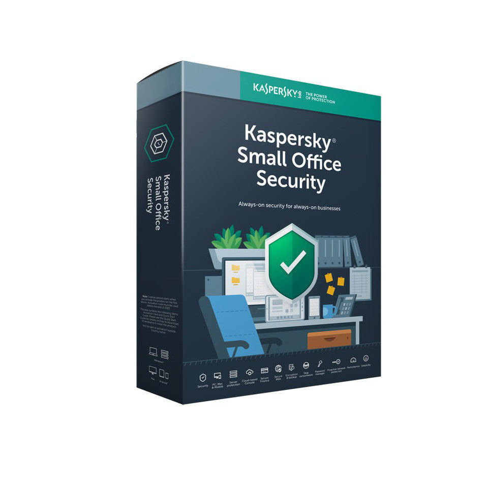Kaspersky Small Office Security 8.0 5 Clienti 1 Server