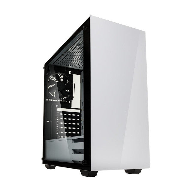 Kolink Stronghold Middle Tower Vetro Temperato No Power minITX/mATX/ATX/E-ATX Bianco