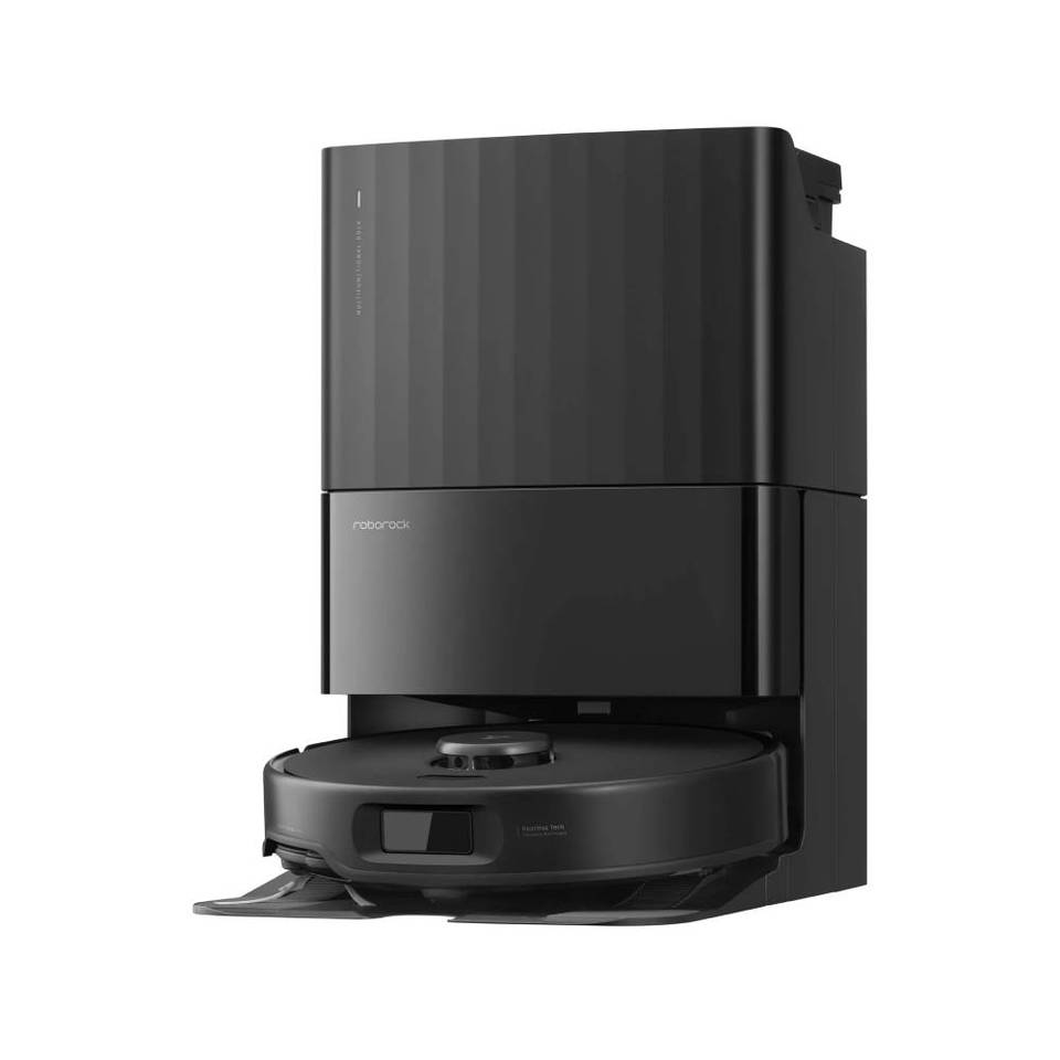 Roborock Qrevo Edge 5V1 Black Aspirapolvere Robot con Stazione di Pulizia