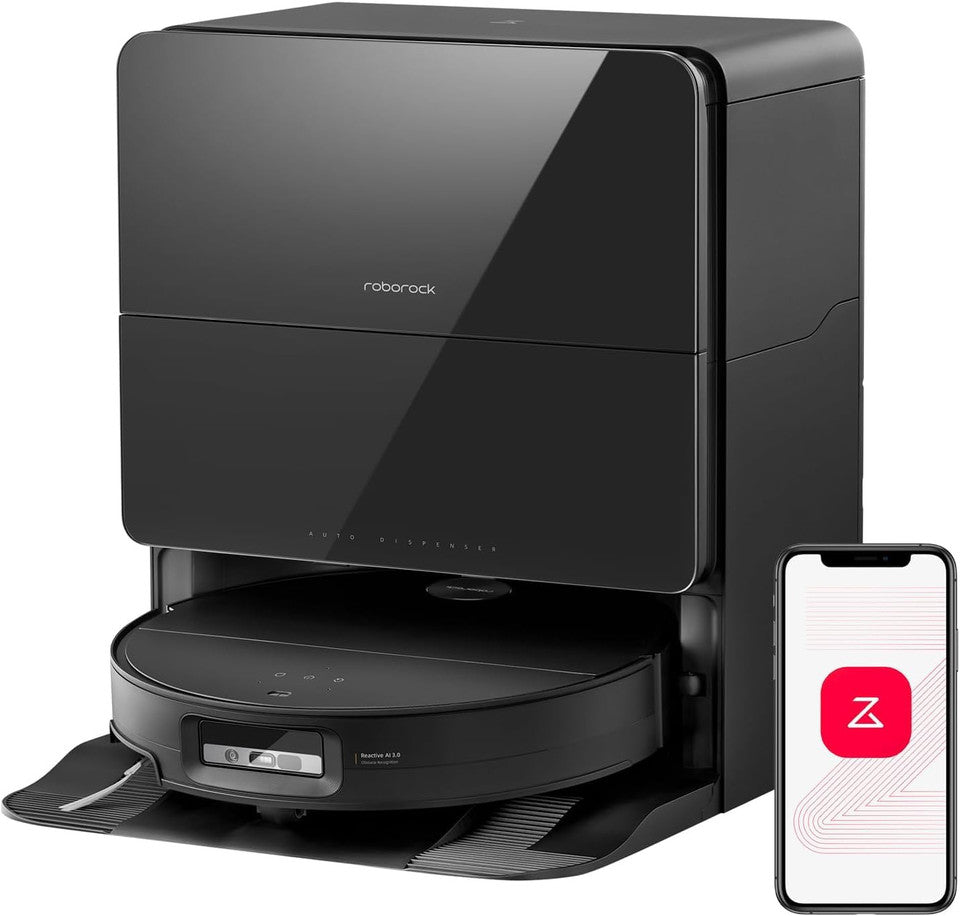 Roborock Saros 10 Robot Aspirapolvere Robot con Stazione di Pulizia
