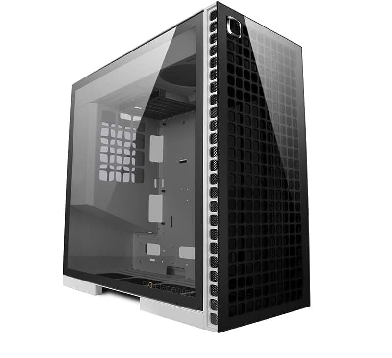 Geometric Future Cezanne Case Mid Tower No-Power Vetro Temperato minITX/mATX/ATX/E-ATX Bianco