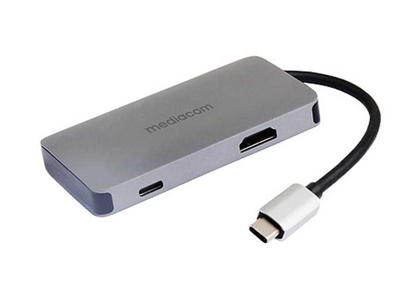 Mediacom MD-C311 Docking Station USB-C to HDMI/3*USB3.0/USB-C