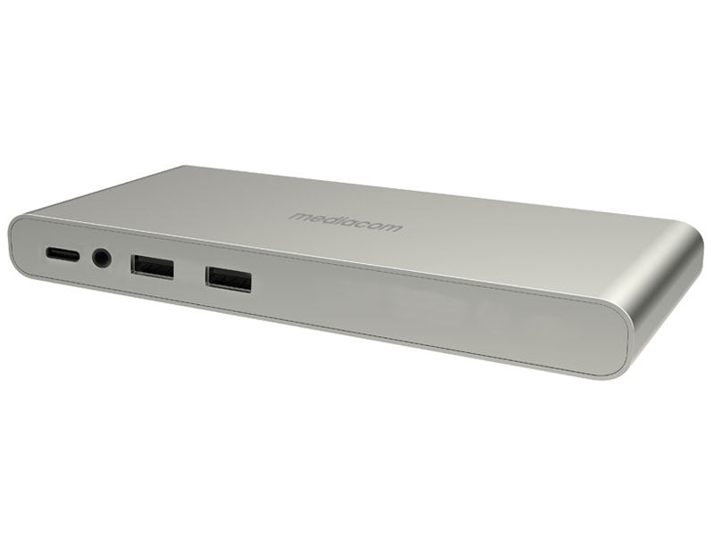 Mediacom MD-C321 Docking Station USB-C to HDMI e Power Charger