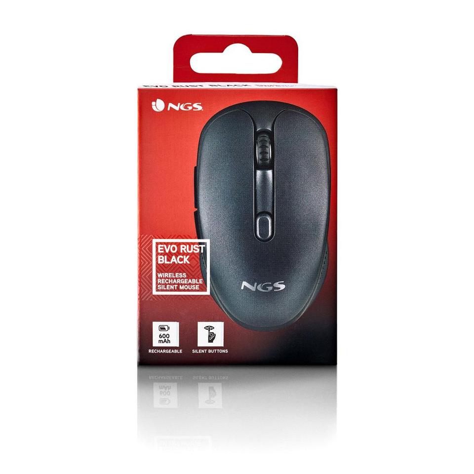 NGX Evo Rust Mouse Ottico 1600DPI 5 Tasti Wireless