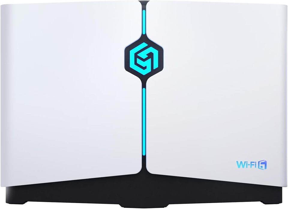 GEARUP Booster HYPEREV Gaming Router Wireless AX 3200Mbps Dual Band Bianco