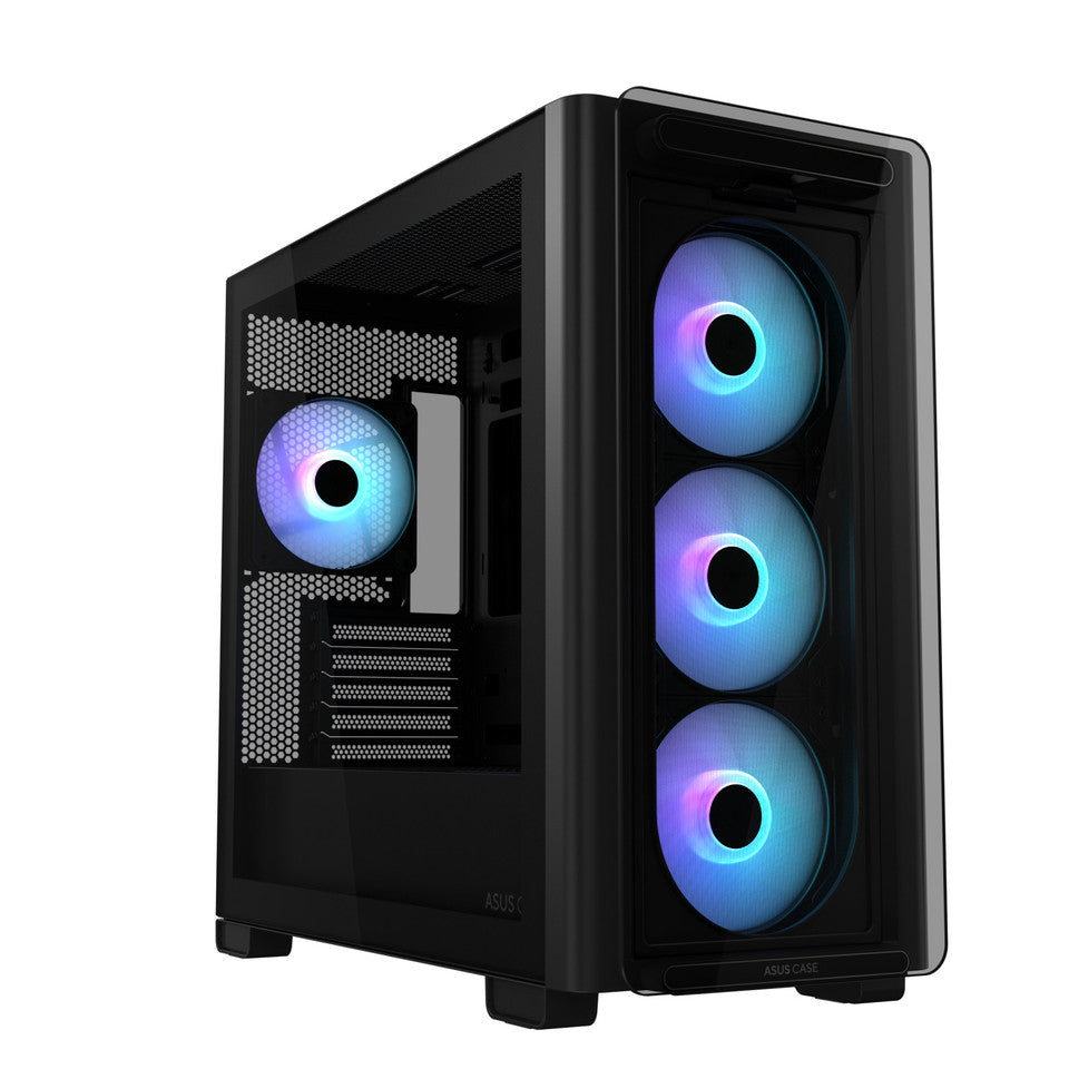 ASUS A23 Plus TG Mini Tower No-Power Vetro Temperato minITX/mATX