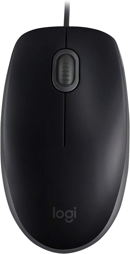 Logitech B110 Silent Mouse Ottico Ambidestro 1000DPI 3 Tasti USB